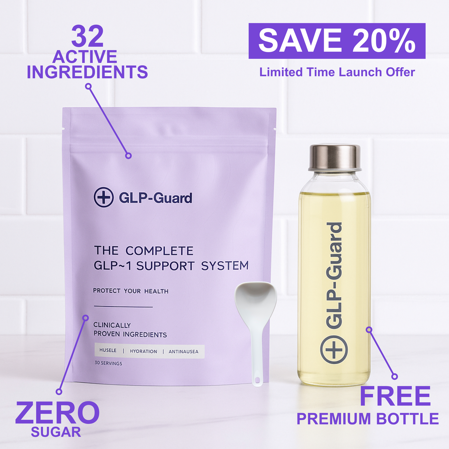 GLP-Guard - 30 Servings - Starter Kit